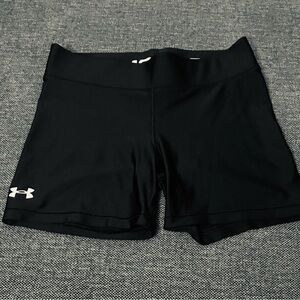 Under Armour Women's Athletic Black Compression Shorts